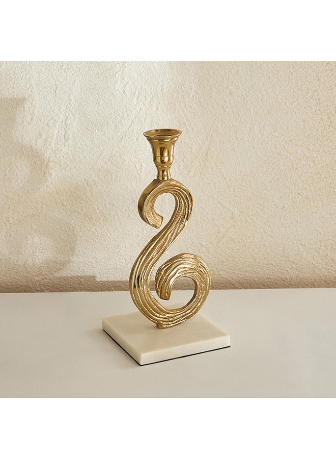 Home Box Gold Decorative Taper Candle Stand for Home - Image 2